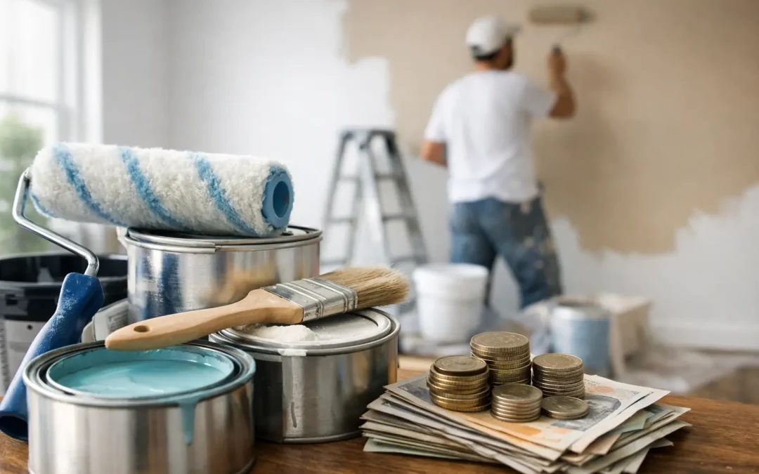 Combien coûte peinture intérieure maison?