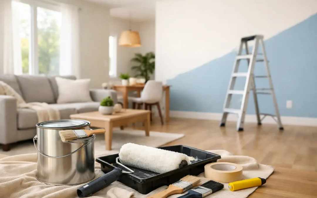 Guide peinture intérieure sans stress