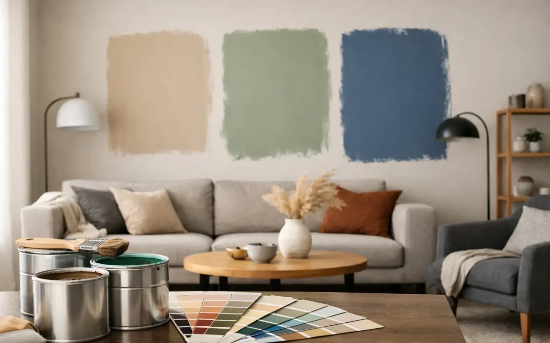 Meilleure couleur peinture salon moderne