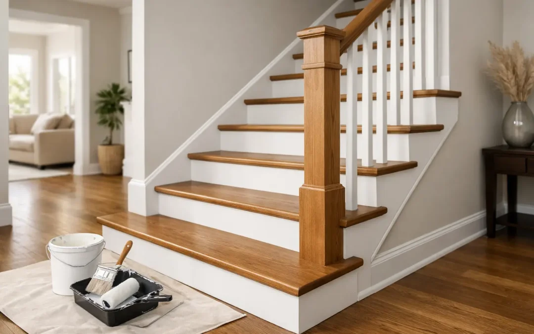 Peinture escalier bois intérieur – bien la réussir