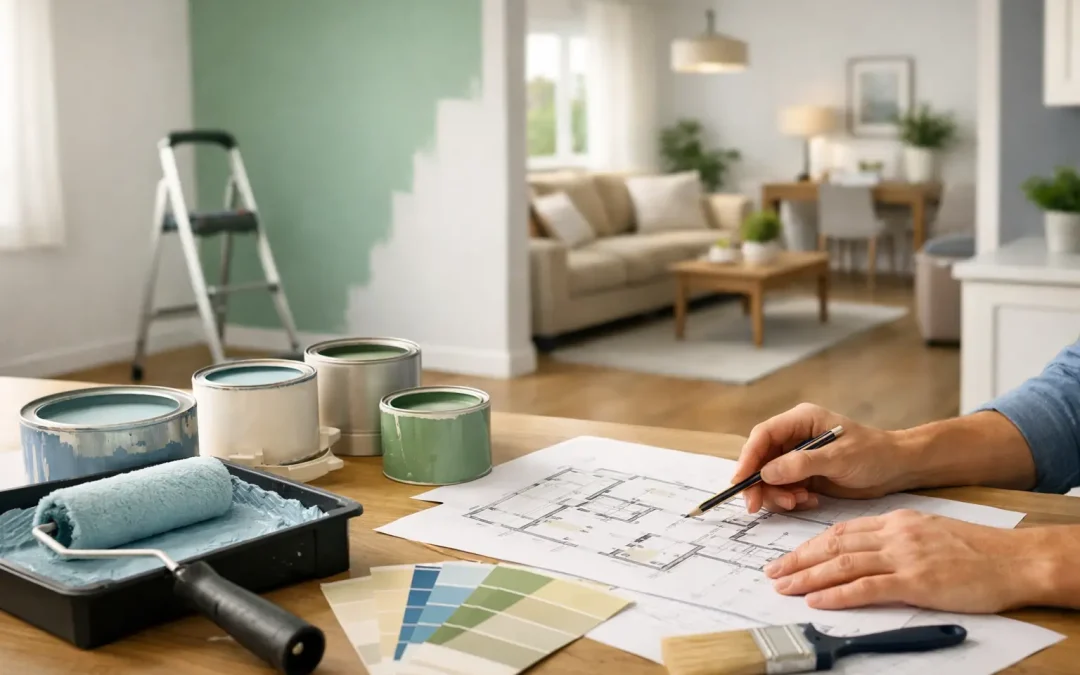 Peinture résidentielle – bien planifier son projet