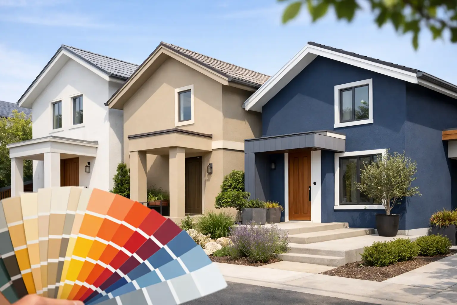 Meilleures couleurs façade maison : bien choisir