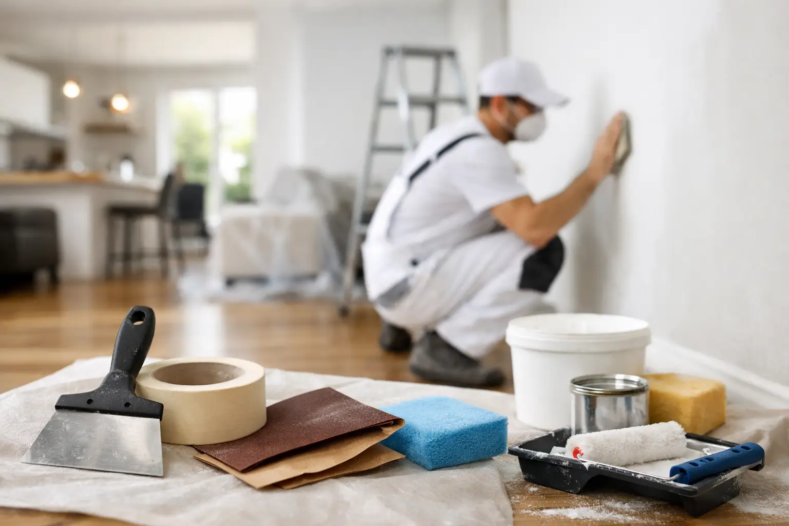 Préparation des surfaces pour la peinture : 8 étapes Préparation des surfaces pour la peinture : 8 étapes