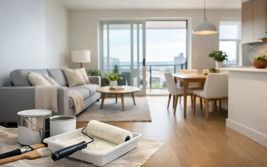 Réussir sa peinture intérieure de condo à Québec