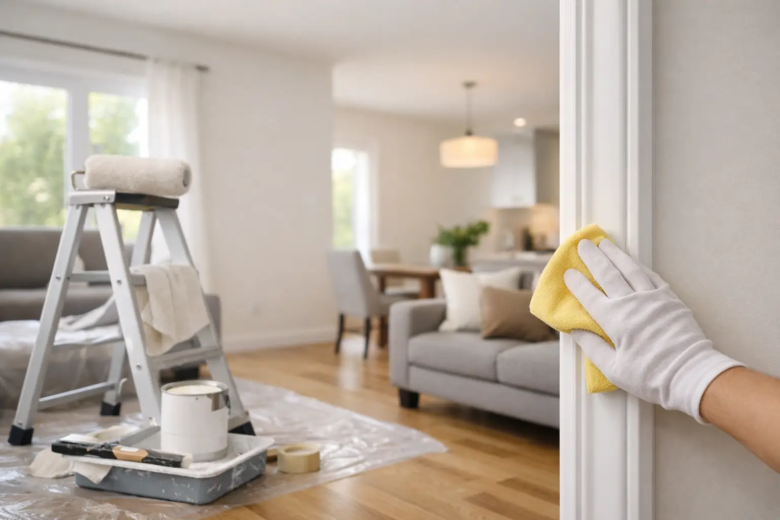 Travaux de peinture propres sans mauvaises surprises Travaux de peinture propres sans mauvaises surprises