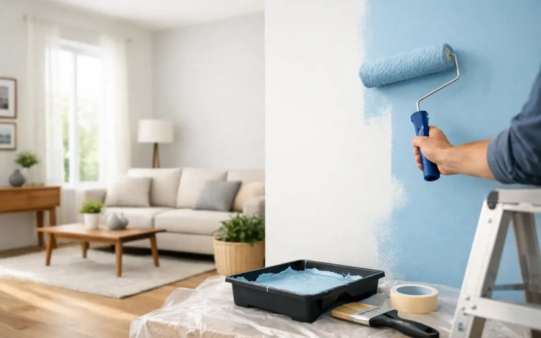 Quand repeindre les murs de votre maison ?
