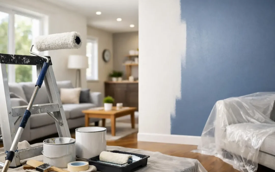 Quels délais prévoir pour un chantier de peinture intérieure