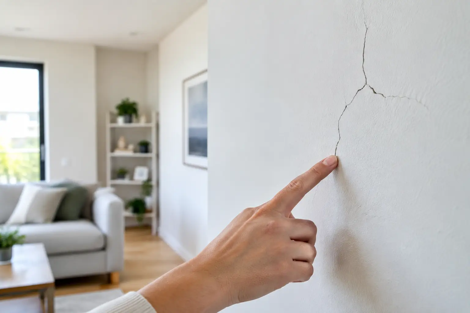 Pourquoi la peinture intérieure fissure rapidement